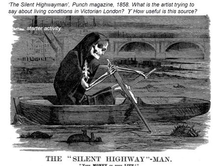 ‘The Silent Highwayman’, Punch magazine, 1858