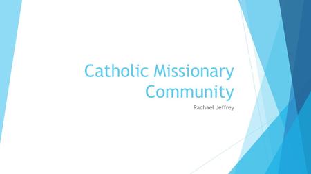 Catholic Missionary Community Rachael Jeffrey. Bibles Image 1 TEACHING INSPIRATION Image 2 Image 3 PERSONAL USE BETWEEN MISSIONARIES.