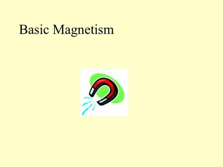 Basic Magnetism. Magnets occur naturally within rocks like lodestone. The word magnet is derived form a place called Magnesia because magnetic rocks are.