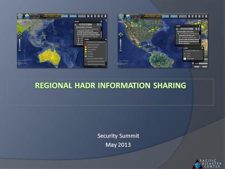 Security Summit May 2013. (c) Copyright 2006-2010 - PDC Natural Disaster Classification (CRED)