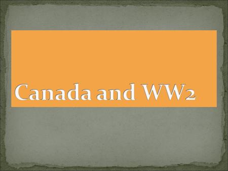 The Canadian Parliament declared war on Sept. 10, 1939, one week after Britain, and by the end of the first month 70 000 Cdns. had signed up. (One million.