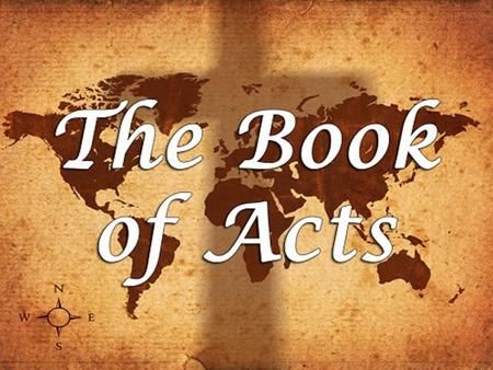 This book is the history of the early church. Luke picks up where his Gospel leaves off, adds a couple of details and moves on to show the persecution,
