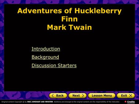The use of irony and sarcasm in the adventures of huckleberry finn by mark twain