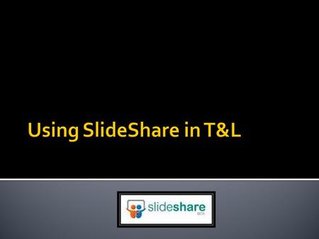  SlideShare is the world's largest community for sharing presentations.  Besides presentations, SlideShare also supports documents, PDFs, videos & webinars.