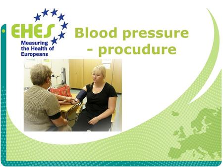 Blood pressure - procudure