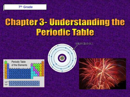 7 th Grade. 7th Grade Science PISD PowerPoint Lessons Developed By Ryan Gross, Park Crest Middle School Edited By Kenn Heydrick, Coordinator of Science.