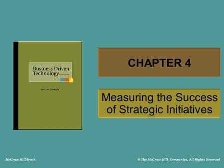 Measuring the Success of Strategic Initiatives