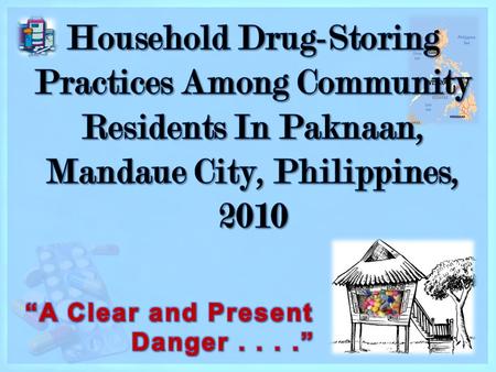 Background *Global increase in drug consumption*Global increase in drug consumption *In 1998, Philippines ranked second to Singapore in terms of per capita.
