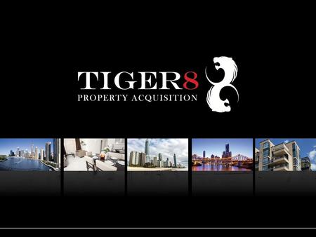 Who is Tiger Eight Subsidiary of eRhino Property Management Managed over 400 properties across all industry sectors Twenty year veteran of the property.