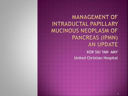 KOK SIU YAN AMY United Christian Hospital