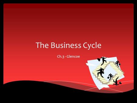 The Business Cycle Ch.3 - Glencoe.