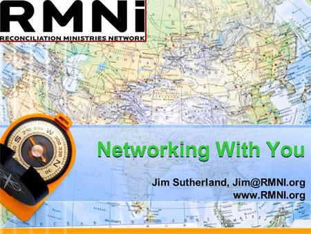 Networking With You Jim Sutherland,