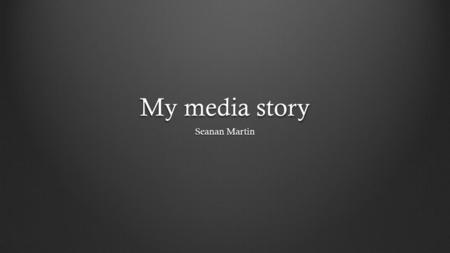 My media story Seanan Martin. Major news event One of the major news events that had me hooked, would have to be the school shooting in Connecticut, America.