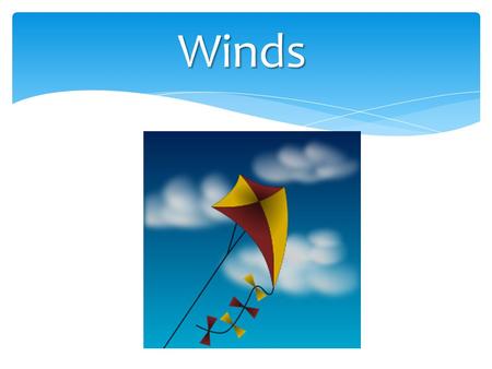 Winds.     at home  
