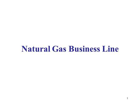 Natural Gas Business Line 1. Strategies- NG Business Line Consolidation of CNG Marketing through our existing Retail network HPCL’s Participation in CGD.