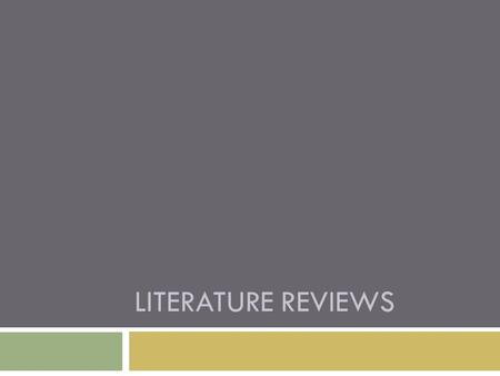 LITERATURE REVIEWS. What is a literature review?  “a synthesis of the literature on a topic.”  (Cottrell & McKenzie, 2011, pg 40)