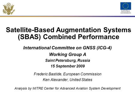 Satellite-Based Augmentation Systems (SBAS) Combined Performance