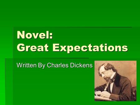 Novel: Great Expectations