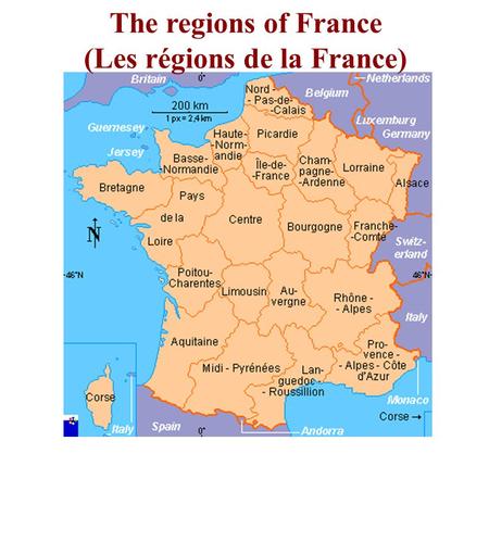 (Les régions de la France)