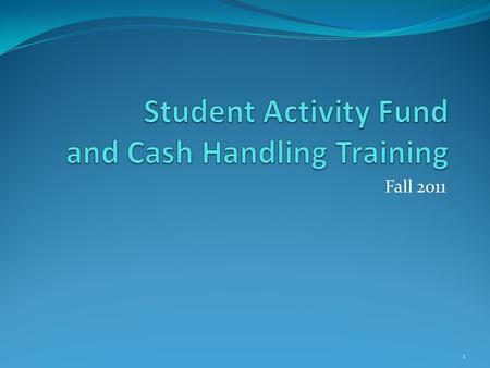Fall 2011 1. What are Student Activities? ARS defines student activities as student clubs, organizations, school plays or other student entertainment.