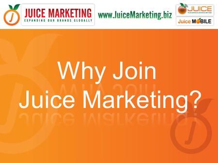 The products and services sold by Juice Marketing are in demand! Because of this fact there are NO high pressure sales!