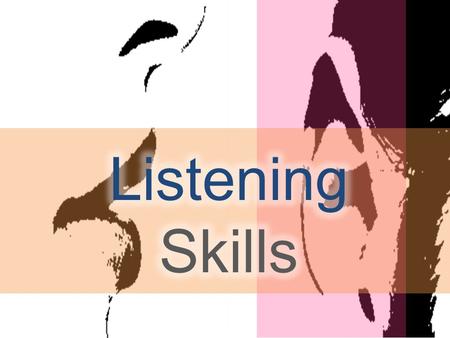Objective Explain the Components of the Communication Process Differentiate between Hearing and Listening Explain the Listening Process Describe the Types.