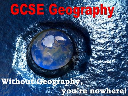 The world in which we live is likely to change more in the next 50 years than it has ever done before. Geography explains why, and helps to prepare you.