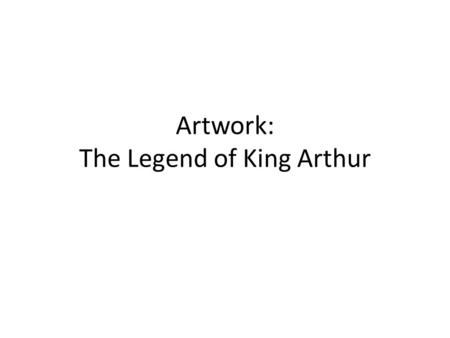 Artwork: The Legend of King Arthur. A. “Lancelot and Guinevere” Herbert James Draper.