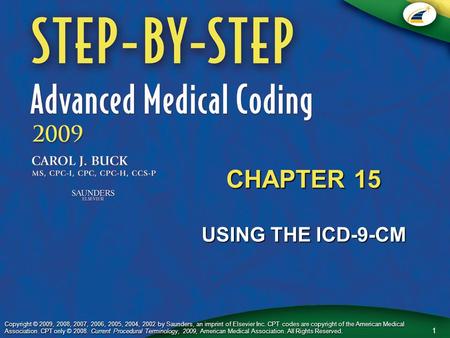 CHAPTER 15 USING THE ICD-9-CM.