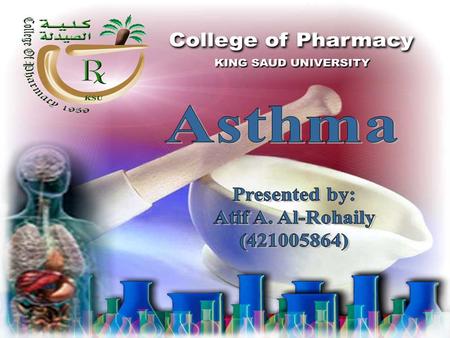Asthma is a chronic inflammatory disease of the airways, characterized by coughing, wheezing, chest tightness, and difficult breathing.