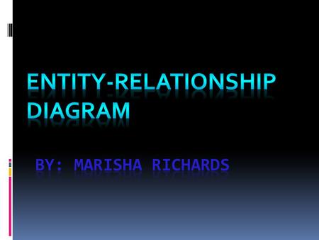  An entity-relationship (ER) diagram is a specialized graphic that illustrates the interrelationships between entities in a database.  An Entity Relationship.