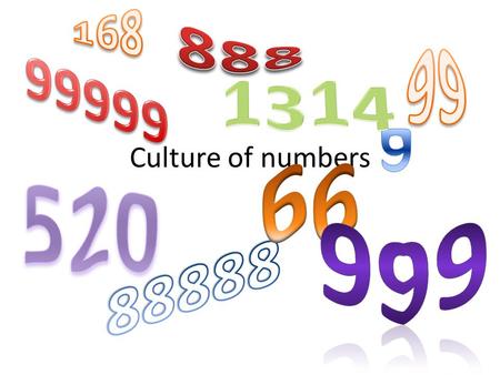 Culture of numbers. The word for “eight” ( 八 Pinyin: bā) sounds similar to the word which means “prosper” or “wealth” ( 发 – short for.