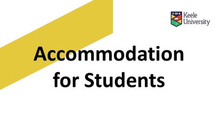 Accommodation for Students. Why live in halls What life is like in halls What if there is a problem? What you can see today Costs Any questions.