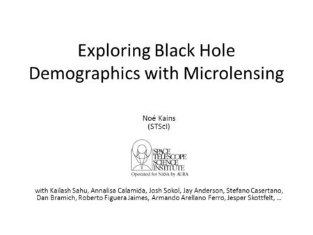 Exploring Black Hole Demographics with Microlensing