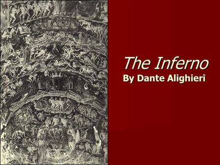 The Inferno By Dante Alighieri