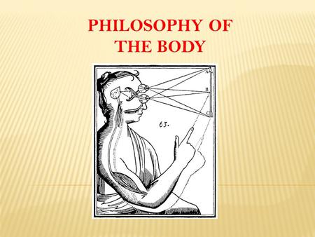 PHILOSOPHY OF THE BODY. I. Historical Considerations: The Problem of Dualism What is Dualism? Basically dualism which is introduced by Plato is a theory.