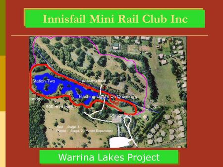 Innisfail Mini Rail Club Inc