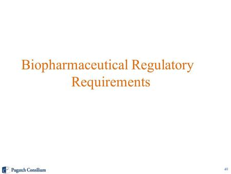 Biopharmaceutical Regulatory Requirements 40. Marketing Authorization for New Chemical Entities Health Canada’s (HC) Therapeutic Products Directorate.