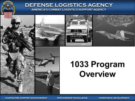 1033 Program Overview.