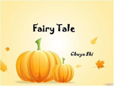 Fairy Tale Chuyu Shi. Definition and History Definition The fairy tale, told orally, is a sub-genre of the folktale. Fairy tales may be distinguished.