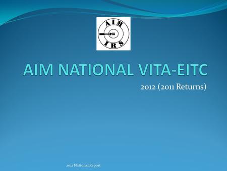 2012 (2011 Returns) 2012 National Report. 2011 E-Filed Returns5793 2010 E-Filed Returns 7600 2011 Paper Returns 565 2010 Paper Returns 963 Total 2011.