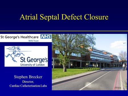 Atrial Septal Defect Closure