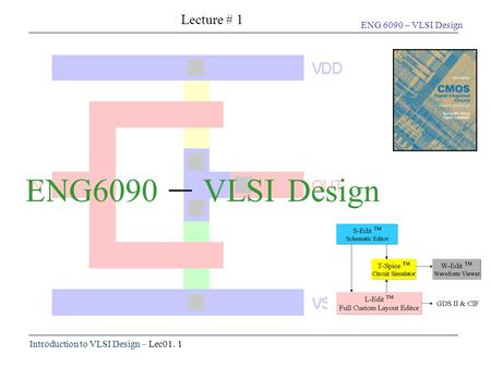 Lecture # 1 ENG6090 – VLSI Design.