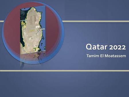 Qatar 2022 Tamim El Moatassem. Qatar Qatar has a plan for 2030, a plan to completely change Qatar and turn it into a major player in the global economy.