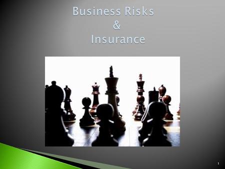 1.  Marketing Risk  Equipment Risk  Credit Risk  Inventory Risk  Government Risk  Miscellaneous Risks 2.
