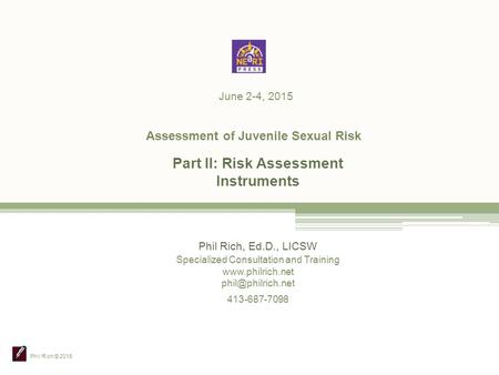 Assessment Instruments