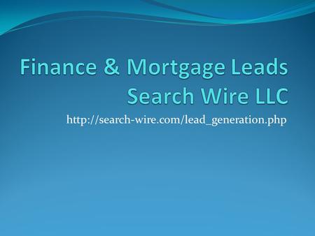 Company Profile Search Wire LLC is dedicated to creating customer friendly brands in the real estate niche.