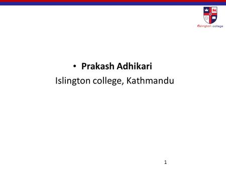 Prakash Adhikari Islington college, Kathmandu 1. Warm up time.. 1.What is the type of the function alongside? 2.What is the domain of the function? 3.What.