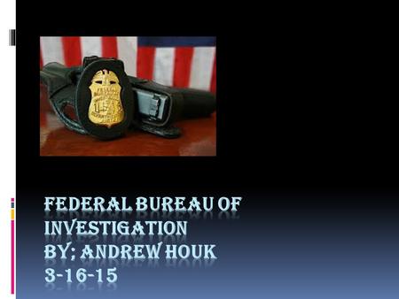 What the FBI does  The fbi is the biggest organization in the world that stops major crimes of theft mass weaponry and theft.  The jurisdiction is not.