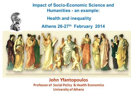 Impact of Socio-Economic Science and Humanities - an example: